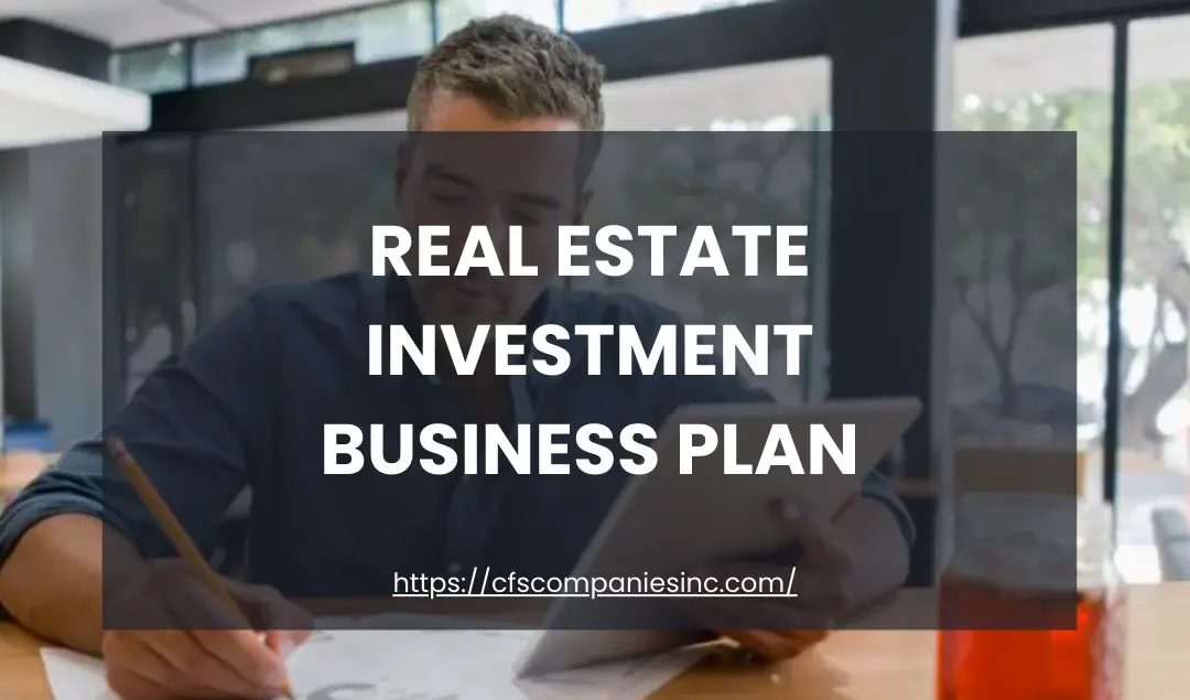 real estate investment business plan