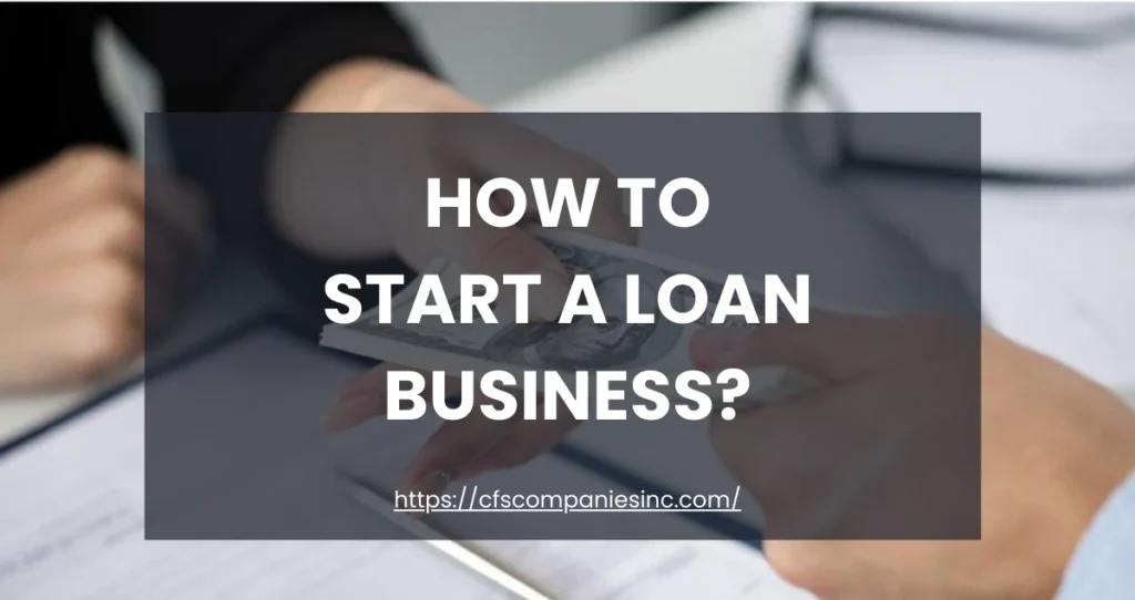 Start a Loan Business - Blog Cover