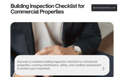 Common Building Inspection Checklist for Commercial Properties